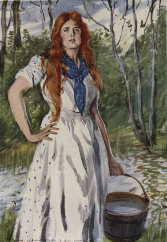 Isopel Berners door Edmund Joseph Sullivan
