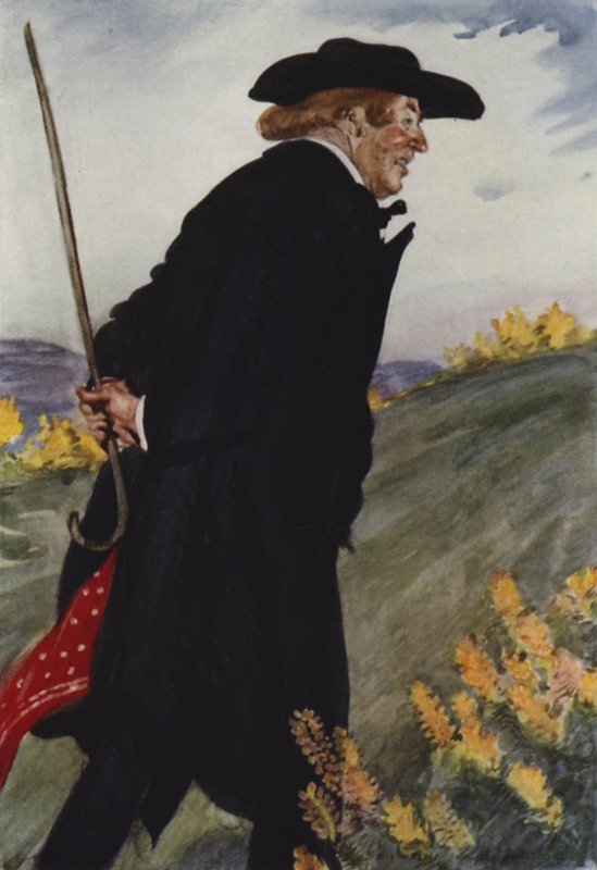 De Man in het Zwart door Edmund Joseph Sullivan