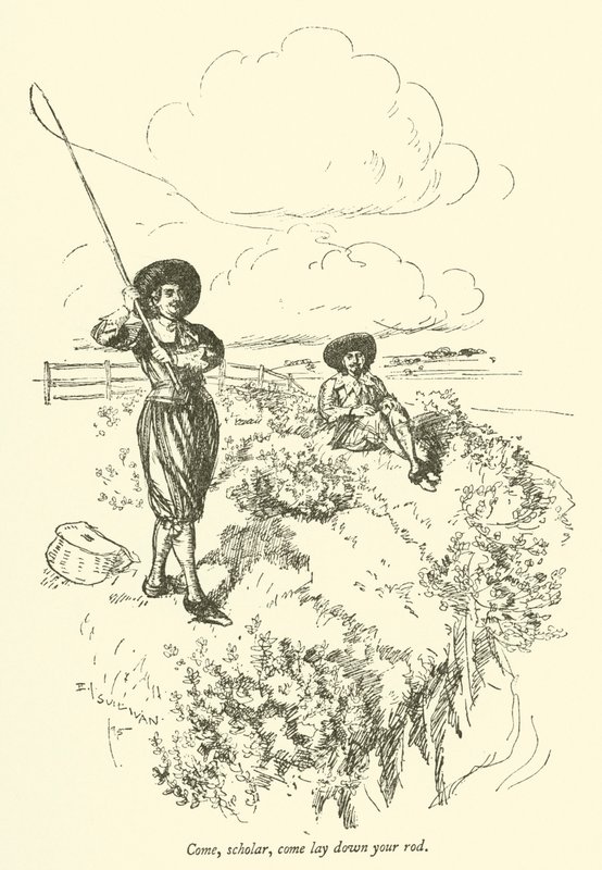 Kom, geleerde, leg je stok neer door Edmund Joseph after Sullivan