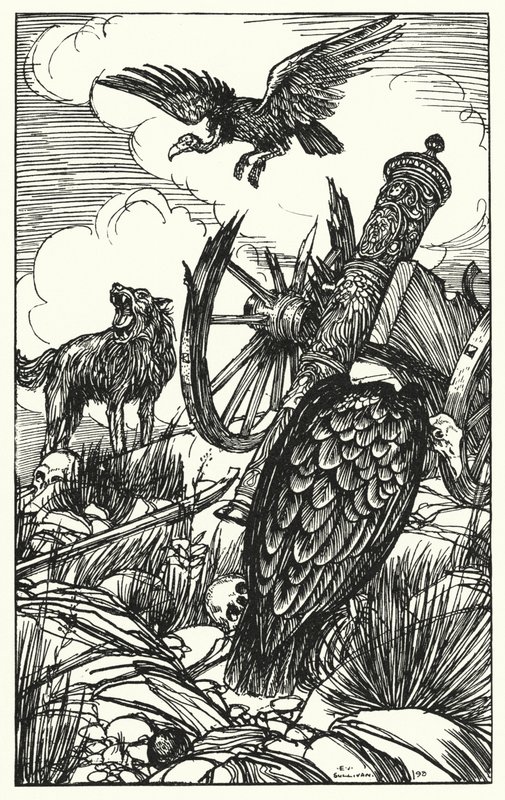 Illustratie voor Sartor Resartus door Edmund Joseph after Sullivan