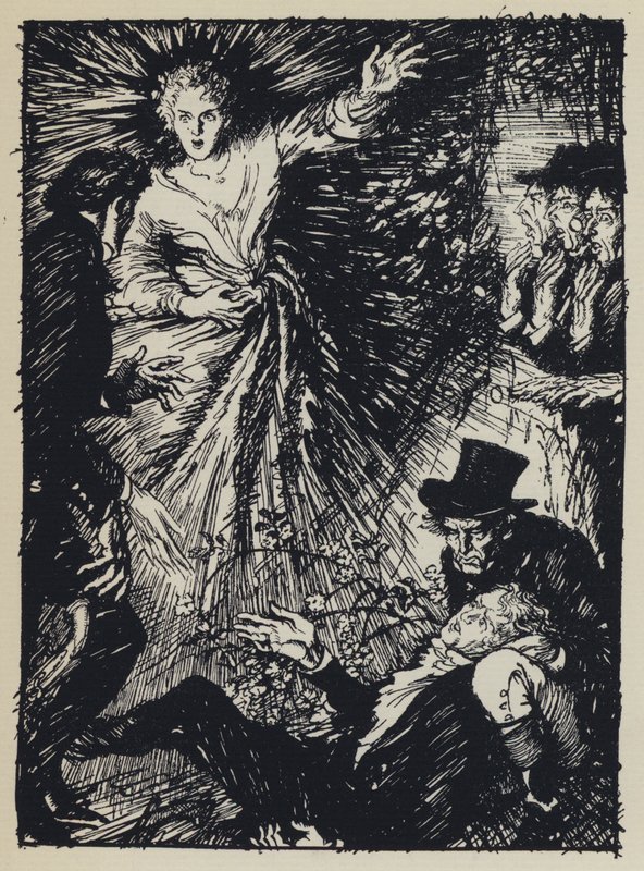 Illustratie voor Tennysons Maud door Edmund Joseph after Sullivan