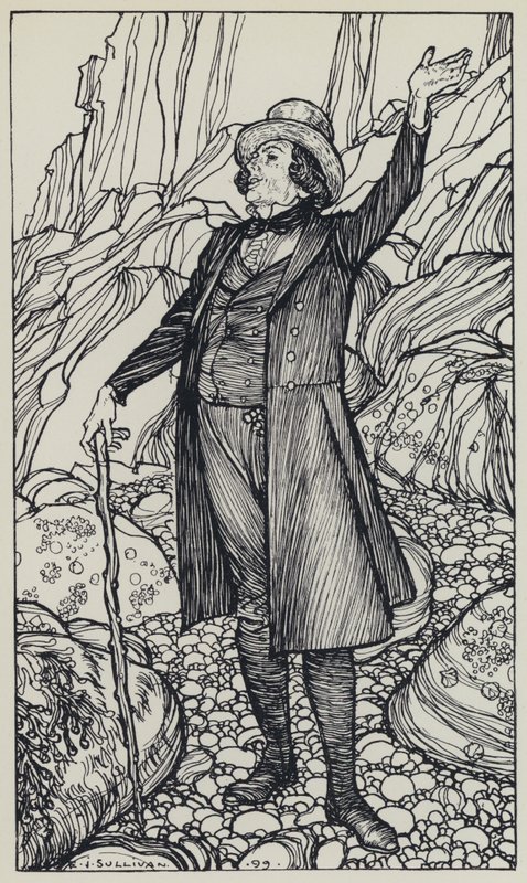 Illustratie voor A Dream of Fair Women and Other Poems door Edmund Joseph after Sullivan