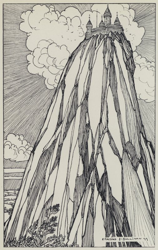 Illustratie voor A Dream of Fair Women and Other Poems door Edmund Joseph after Sullivan