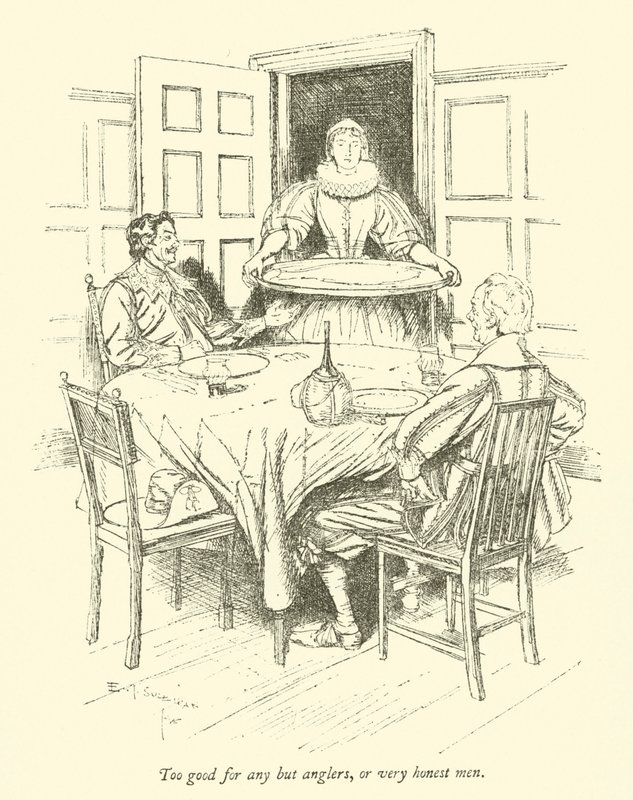 Te goed voor iedereen behalve vissers of zeer eerlijke mannen door Edmund Joseph after Sullivan