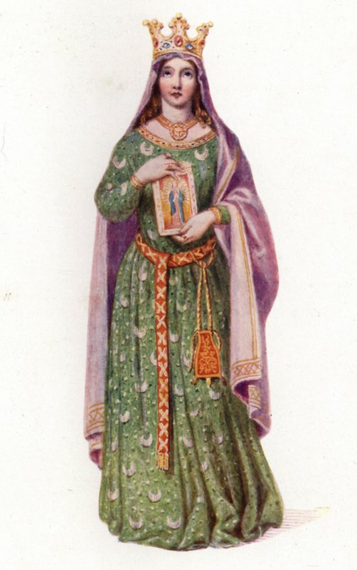 Berengaria, Koningin van Engeland, vrouw van Koning Richard I door Edmund Thomas (after) Parris