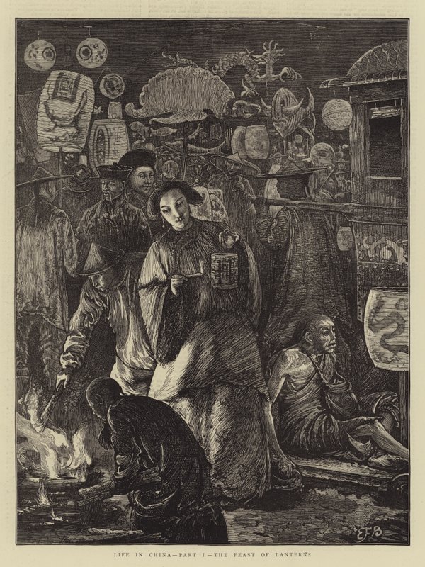 Leven in China, Deel I, het Lantaarnfeest door Edward Frederick Brewtnall