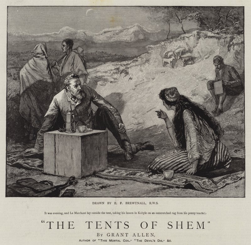 De Tent van Sem door Edward Frederick Brewtnall