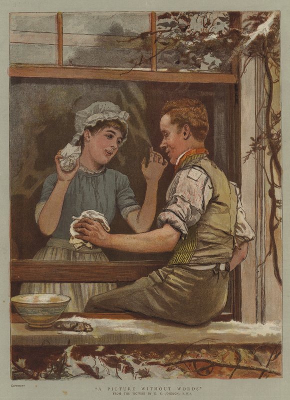 Een afbeelding zonder woorden door Edward Killingworth Johnson
