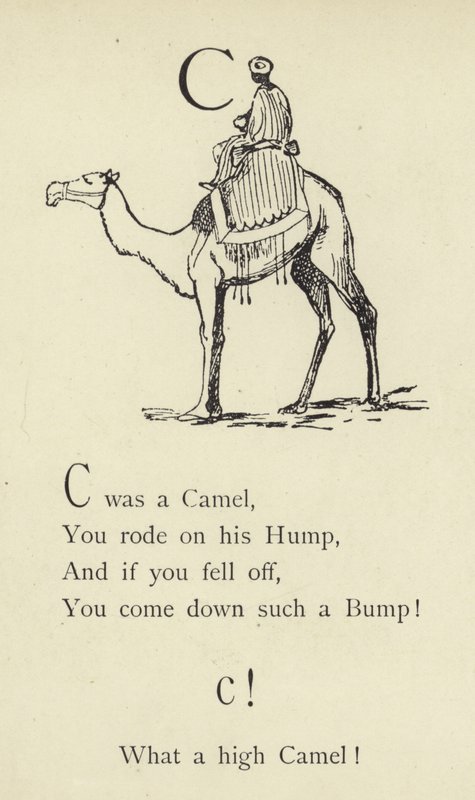 De letter C door Edward Lear