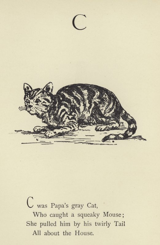 De letter C door Edward Lear