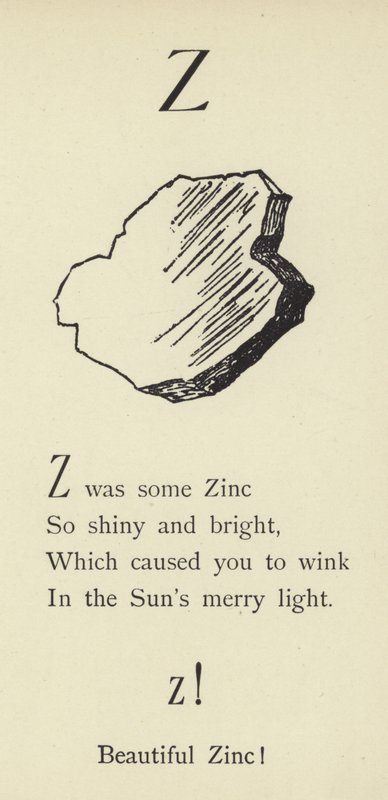 De letter Z door Edward Lear
