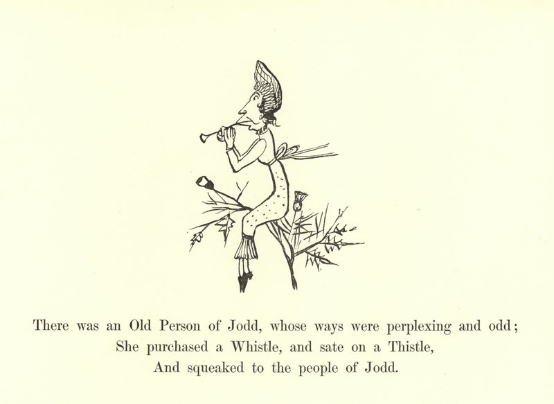 Er was een oude man van Jodd, wiens manieren verwarrend en vreemd waren door Edward Lear
