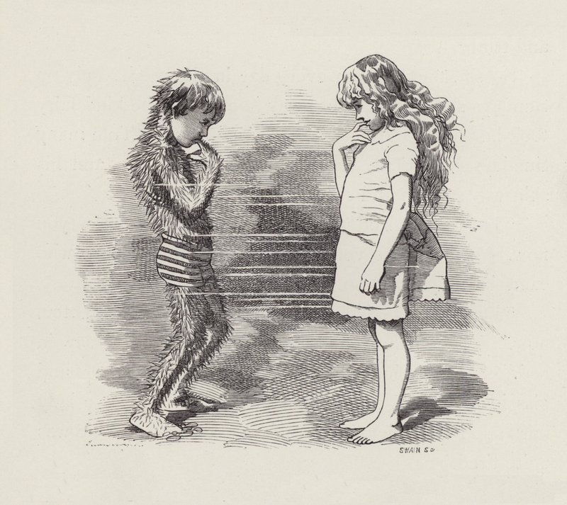 Illustratie voor The Water-Babies door Charles Kingsley door Edward Linley (after) Sambourne