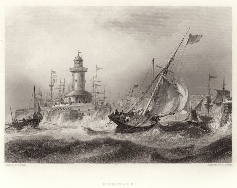 Ramsgate door Edward William Cooke