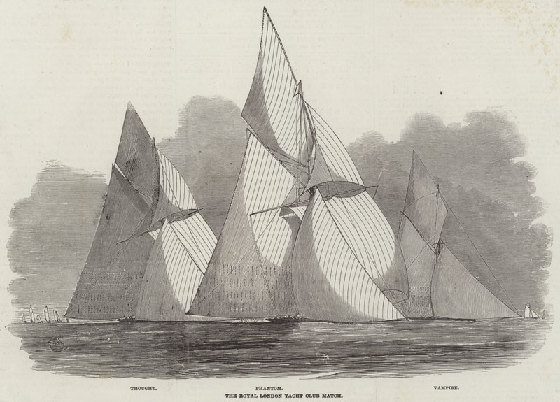 De Royal London Yacht Club wedstrijd door Edwin Weedon