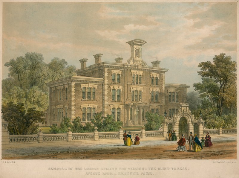 Scholen van de London Society for Teaching the Blind to Read, Avenue Road, Regent