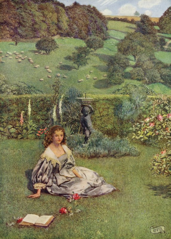 Een roos zo mooi als ooit in het noorden gezien Groeide in een kleine tuin helemaal alleen door Eleanor Fortescue Brickdale