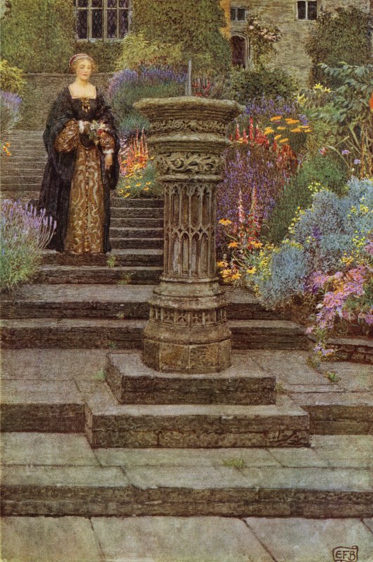 Zoals die tuinpracht die hier is, de bloemzoete gelijkenissen van jou door Eleanor Fortescue-Brickdale