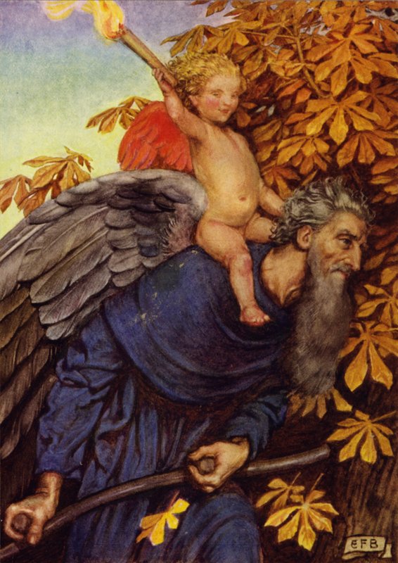 Liefde is niet de nar van de tijd door Eleanor Fortescue-Brickdale