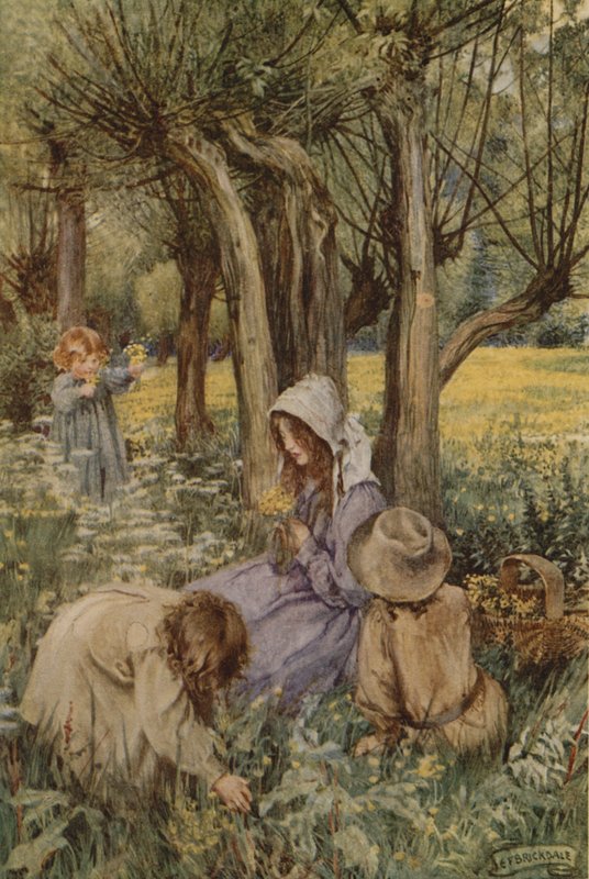 Oh, om in Engeland te zijn nu april daar is door Eleanor Fortescue Brickdale