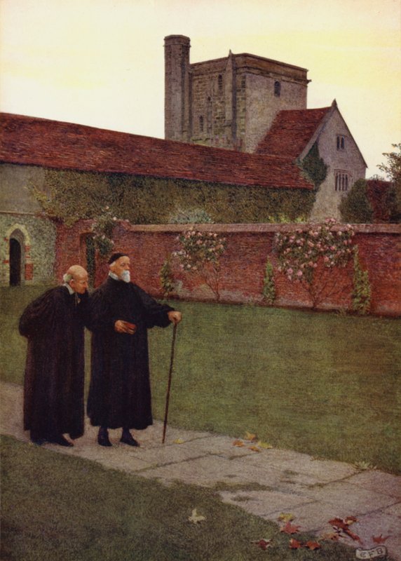 Niet gebonden aan de wereld door zorg om publieke faam of privé adem door Eleanor Fortescue Brickdale