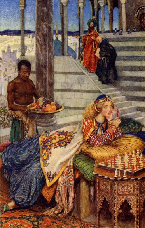 Vivien door Eleanor Fortescue Brickdale