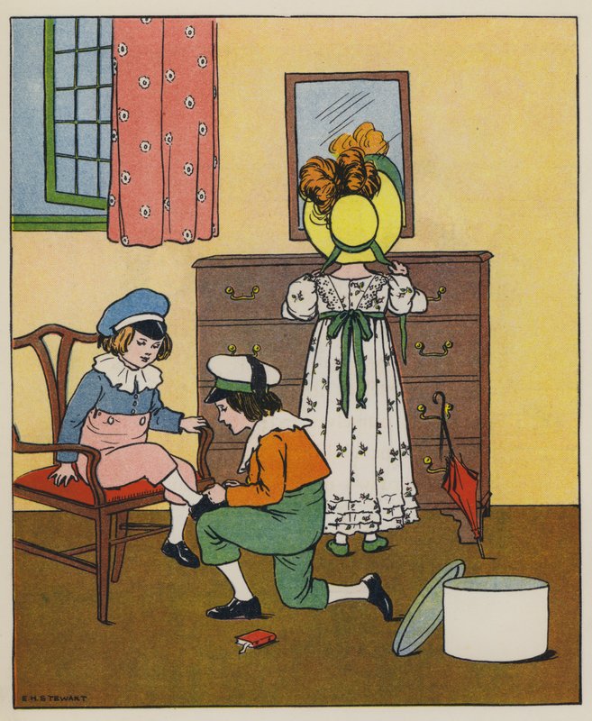 Zondag, Aankleedtijd door Elise H. Stewart