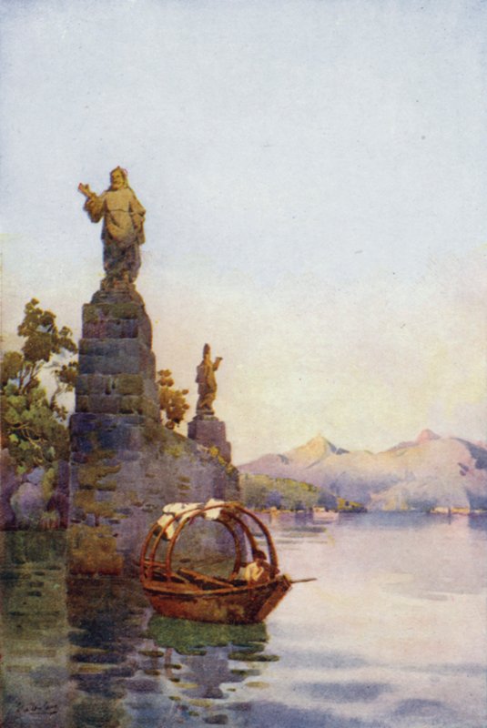 Ingang van de Villa Arconati, Lago di Como door Ella Du Cane