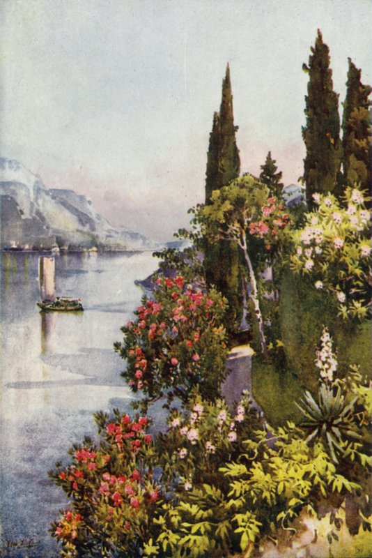 Villa Giulia, Lago di Como door Ella Du Cane