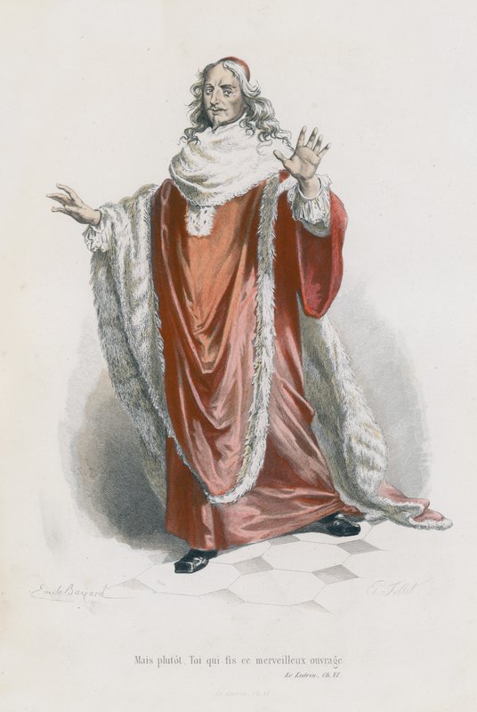 Le Lutrin, Hoofdstuk VI door Emile Antoine Bayard