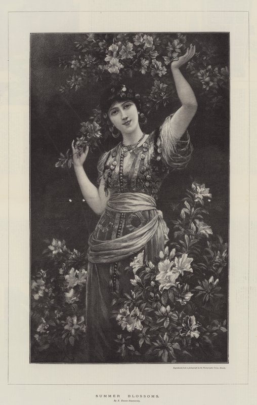 Zomerbloemen door Emile Eismann Semenowski