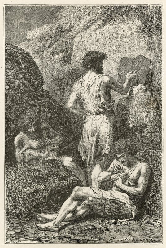 De voorlopers van Raphael en Michelangelo, of de geboorte van de teken- en beeldhouwkunst in de tijd van de renaissance door Emile Antoine Bayard