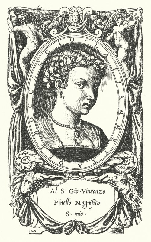 De Dame Fiammetta, onderwerp van Giovanni Boccaccio