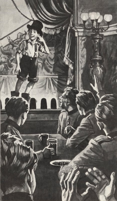 Charlie Chaplin als jongen door English School