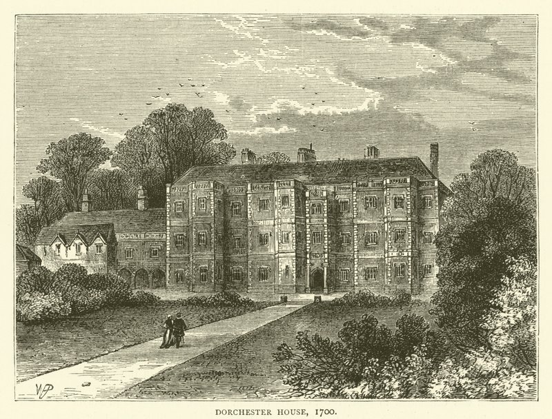 Dorchester Huis, 1700 door English School