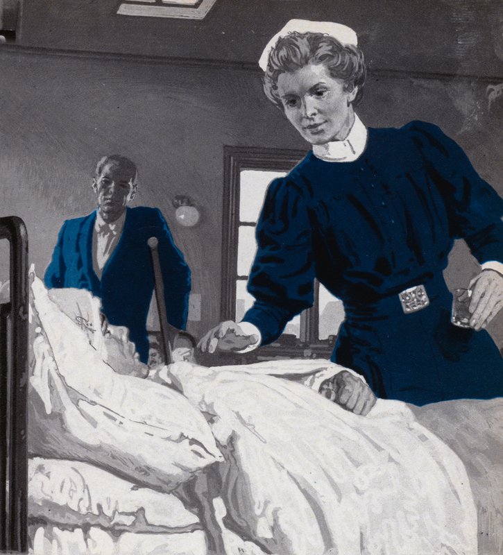 Edith Cavell, verpleging door English School