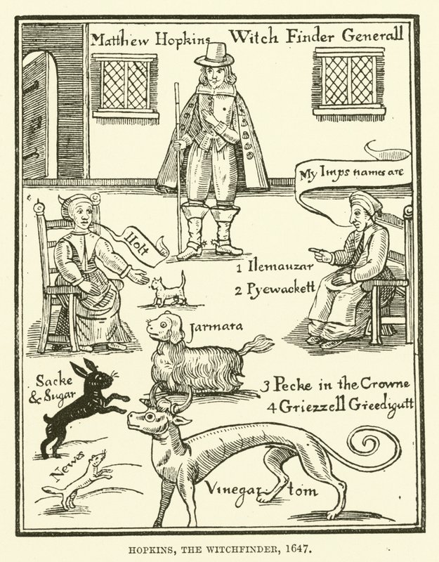 Hopkins, de heksenjager, 1647 door English School