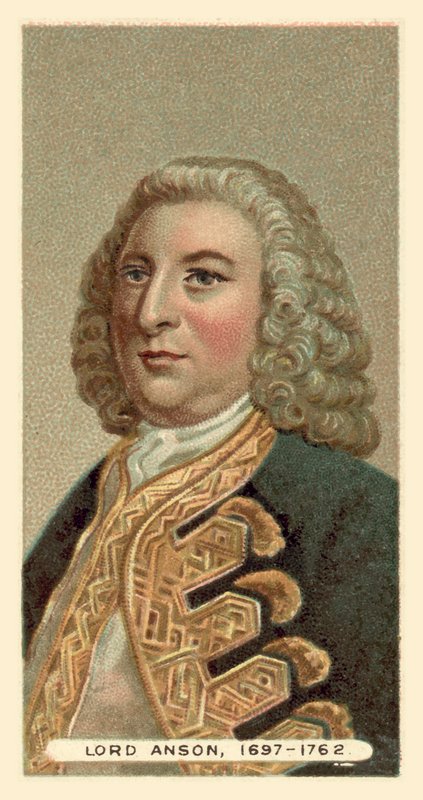 Lord Anson, 1697-1762 door English School
