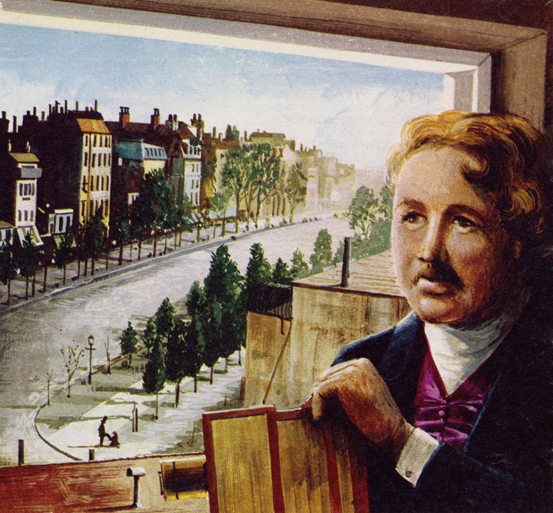 Louis Daguerre door English School