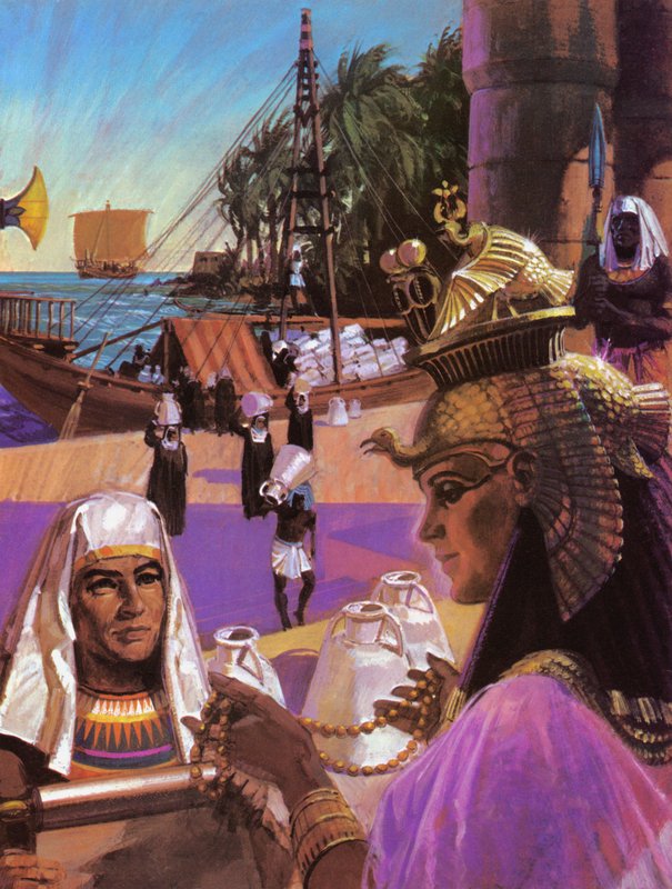 Nehsi, de pionier ontdekkingsreiziger van het oude Egypte door English School