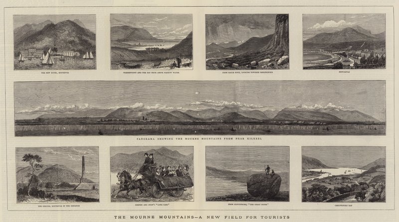 De Mourne Mountains, een nieuw veld voor toeristen door English School