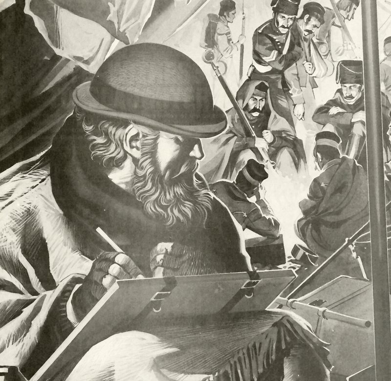 William Howard Russell, de eerste oorlogscorrespondent door English School