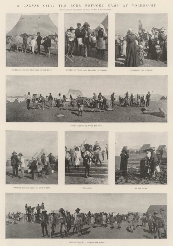 Een Canvas Stad, het Boer Vluchtelingenkamp in Volksrust door English Photographer