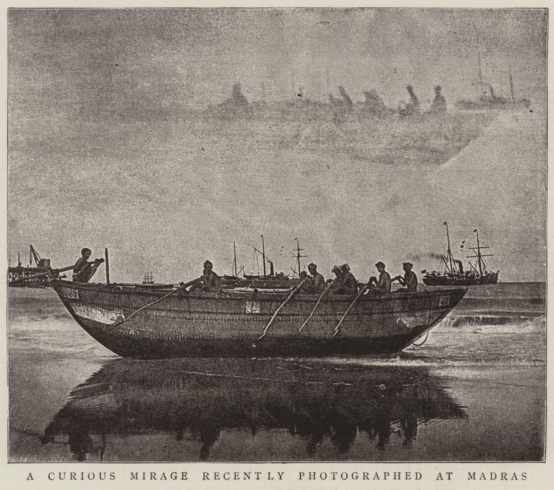 Een Curieuze Mirage recent Gefotografeerd in Madras door English Photographer