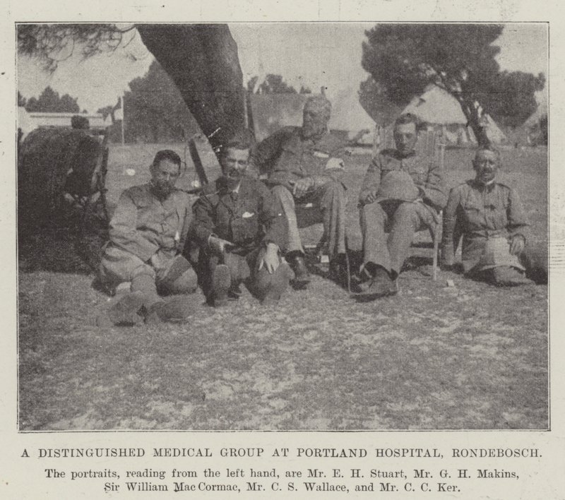 Een vooraanstaande medische groep in het Portland Hospital, Rondebosch door English Photographer