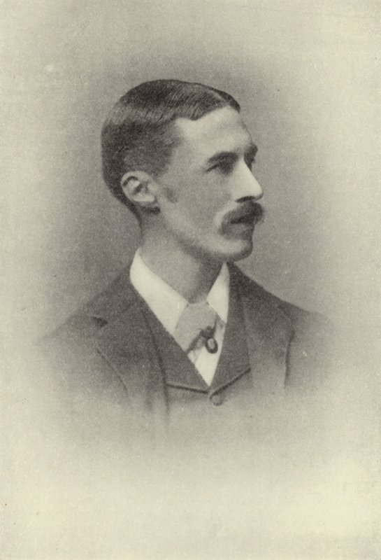 A E Housman, in Londen 1896 door English Photographer