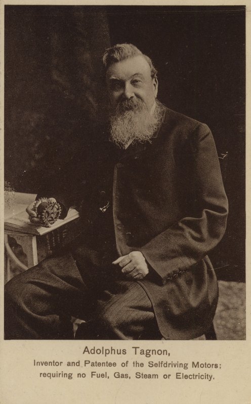 Adolphus Tagnon, uitvinder van zelfrijdende motoren door English Photographer
