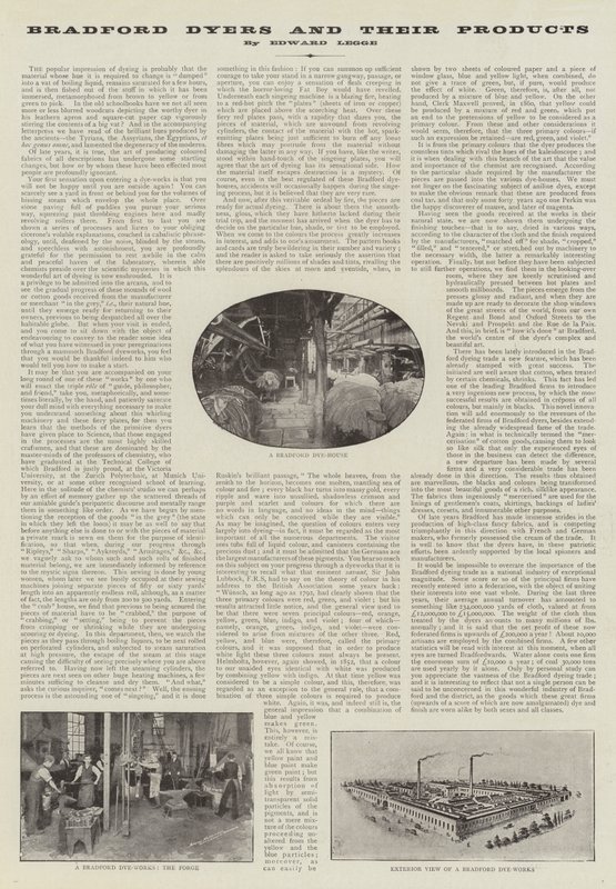Advertentie, Bradford Dyers en hun producten door English Photographer