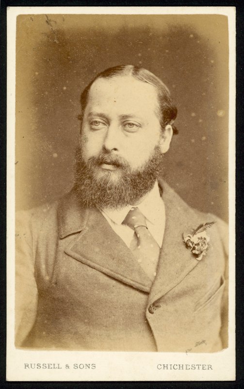 Albert Edward, Prins van Wales door English Photographer
