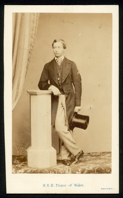 Albert Edward, Prins van Wales door English Photographer